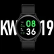 Смарт годинник KingWear KW19 c вимірюванням тиску і фітнес трекером Black - зображення 2