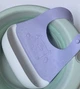 Силиконовый слюнявчик с карманом Kiddy Only You Baby 10041 сиреневый - изображение 2