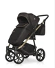 Дитяча коляска 2в1 RIKO Swift Premium 11 Black Gold універсальна для новонароджених і до 3-х років чорна з золотим - зображення 3