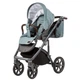 Дитяча коляска 2в1 Mioobaby Rino Cloud Blue універсальна для новонароджених і до 3-х років бірюзова - зображення 2