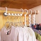 Чудо вешалка Wonder Hanger универсальная складная для экономии места Белая - изображение 3