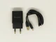 Зарядное устройство Florence 5V 2A 1USB +Type-C Black (FL-1020-KT) - изображение 1