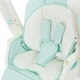 Стул-качели mioobaby Jazz 3в1 шезлонг - укачивающий центр Джаз - стульчик для кормления Green HC818 - изображение 14