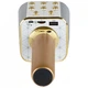 Беспроводной караоке микрофон WSTER WS-1688 Bluetooth USB AUX FM Золото (TS0894940ETY) - изображение 3