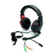 Ігрові навушники Deepbass X12 Gaming з мікрофоном провідні Black/Red (DX12) - зображення 2