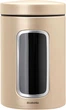 Емкость с крышкой для продуктов Brabantia Window Canister шампань 1.4 л (304828_Br) - изображение 1