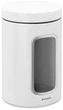 Набір ємностей для зберігання Brabantia Window Canister білий 1.4 л х 3 шт. (306082) - зображення 2