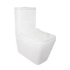 Унітаз-компакт Qtap Crow безобідковий з сідінням Soft-close QT05222170W - изображение 1