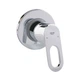 Cмеситель встраиваемый для душа на 1 канал GROHE BauLoop хром латунь 105мм 29042000 - изображение 1