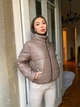Женская куртка из эко кожи K&ML 05 XS - S ( 42 - 44 ) Кофейный ( 05 - 04) - изображение 2