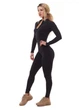 Женский спортивный комбинезон для фитнеса UACTIVE Classic черный S - изображение 2