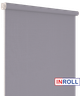 Ролета тканевая INROLL Есо-Mini Plus 105х165 см Len Серый 7436 - изображение 1