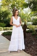 Длинное кружевное платье Fresh Cotton 21F-020C 44(M) Белый - изображение 1