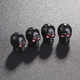 Ковпачки на ніпель Alitek Black Skull (Череп), 4 шт (67151) - зображення 10