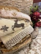 Ковдра зимова Casablanket вовняна Pure Wool 150х210см Бежевий - зображення 1