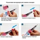 Апарат, фрезер для корекції нігтів для манікюру та педикюру Nail Master ZS-603 Рожевий 65Вт. 45000об/хв. арт. 04500 - зображення 8