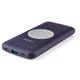 УМБ Power bank портативное зарядное устройство Vinga 10000 mAh Wireless QC3.0 PD soft touch purple (BTPB3510WLROP) - изображение 2