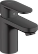 Смеситель для раковины HANSGROHE Vernis Blend матовый черный 71550670 с донным клапаном - изображение 1