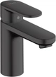 Смеситель для раковины HANSGROHE Vernis Blend матовый черный 71551670 с донным клапаном - изображение 1