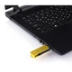 USB флеш накопитель eXceleram 32GB P2 Series Yellow2/Black USB 2.0 (EXP2U2Y2B32) - изображение 7