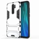 Чохол Iron для Xiaomi Redmi Note 8 Pro броньований бампер Silver Без бренду - зображення 2