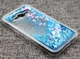 Чехол Glitter для Samsung Galaxy J7 2016 / J710 Бампер Жидкий блеск Синий - изображение 3