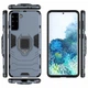 Чохол Fiji Ring для Samsung Galaxy S21 Plus (G996) броньований бампер з кільцем темно-синій - зображення 3