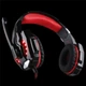 Ігрові навушники Kotion Each Gaming with LED G9000 з мікрофоном та LED підсвічуванням провідні Black/Red (G9000) - зображення 5