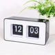 Часы перекидные Flip Clock Черные с белым циферблатом лофт - изображение 4
