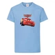 Футболка детская ТАЧКИ 007 (CARS) голубая (CAR lbl 007) 116 см - изображение 1