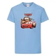 Футболка детская ТАЧКИ 0012 (CARS) голубая (CAR lbl 0012) 128 см - изображение 1