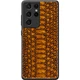 Кожаный чехол Boxface Samsung G998 Galaxy S21 Ultra Reptile Brown (42303) - изображение 5