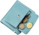Кошелек кожаный ST Leather Accessories 18925 Голубой - изображение 6