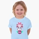 Детская футболка Робокар Поли (Robocar Poli) (25186-1621) 122-128 см Хлопок Голубой - изображение 4