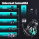 Навушники ігрові Onikuma Pro Gaming Headset 3.5mm для ПК/Android/PS black - зображення 2