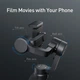 Ручной стабилизатор-стедикам Baseus Control Smartphone Handheld Gimbal Stabilizer трех-осевой стабилизатор для телефона и экшн-камеры - изображение 4