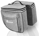 Велосумка на багажник ROWER Reverse 35 х 26 см сумка серая 16 л (RBAG-00177) - изображение 1