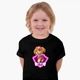 Детская футболка Щенячий патруль (PAW Patrol) (25186-1609) 122-128 см Хлопок Черный - изображение 4