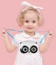 Детский фотоаппарат-генератор для мыльных пузырей Bubble Camera Панда белый - изображение 5
