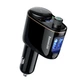 АЗП з FM-модулятором Baseus Locomotive Wireless MP3 Vehicle Charger Black (CCALL-RH01) - изображение 1