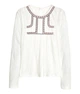 Блуза H&M 158/164(XS/S) біла 63-7179 - изображение 1