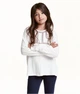 Блуза H&M 158/164(XS/S) біла 63-7179 - изображение 3
