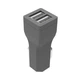 Автомобильное зарядное устройство Allocacoc CarCharger Illuminated (10519GY/CCILMN) - изображение 1