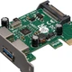 Плата расширения Frime PCI-E to USB3.0 (2 порта) NEC720202 (ECF-PCIEtoUSB004.LP) - изображение 2