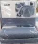 Покрывало стеганное хлопковое с наволочками Aran Clasy 240x260 Rabel V1 Серый - изображение 4
