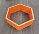 Настінна полиця Woodworkers Сота Помаранчева(SF0102) - зображення 2