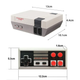 Игровая приставка GAME NES-7724 с беспроводными джойстиками 8-битная 620 игр Серая - изображение 11