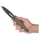 Нож Acta Non Verba Z400 Sleipner Liner Lock DCL/Olive (ANVZ400-008) - зображення 4