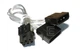 Кабель живлення для відеокарт Ewell 6 pin to Molex, екранований, 15 см (EW197) - зображення 2