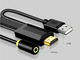 Конвертер кабель HDMI to VGA JH Z130 2м + Аудио + Питание Адаптер Преобразователь - изображение 2